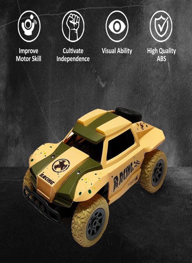 Wembley Remote Control Car Jeep Toy 1.20 Scale Absorbable System Built in High Strength Shock with Oversized Tires RC Car Grey - Image 5